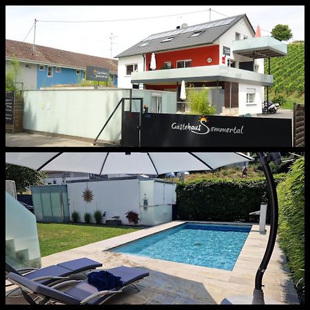 Gaestehaus Sommertal Mit Pool Im Garten, Eigener Parkplatz, 800M Zum Bodensee, 300M Zur Altstadt Meersburg Exteriér fotografie